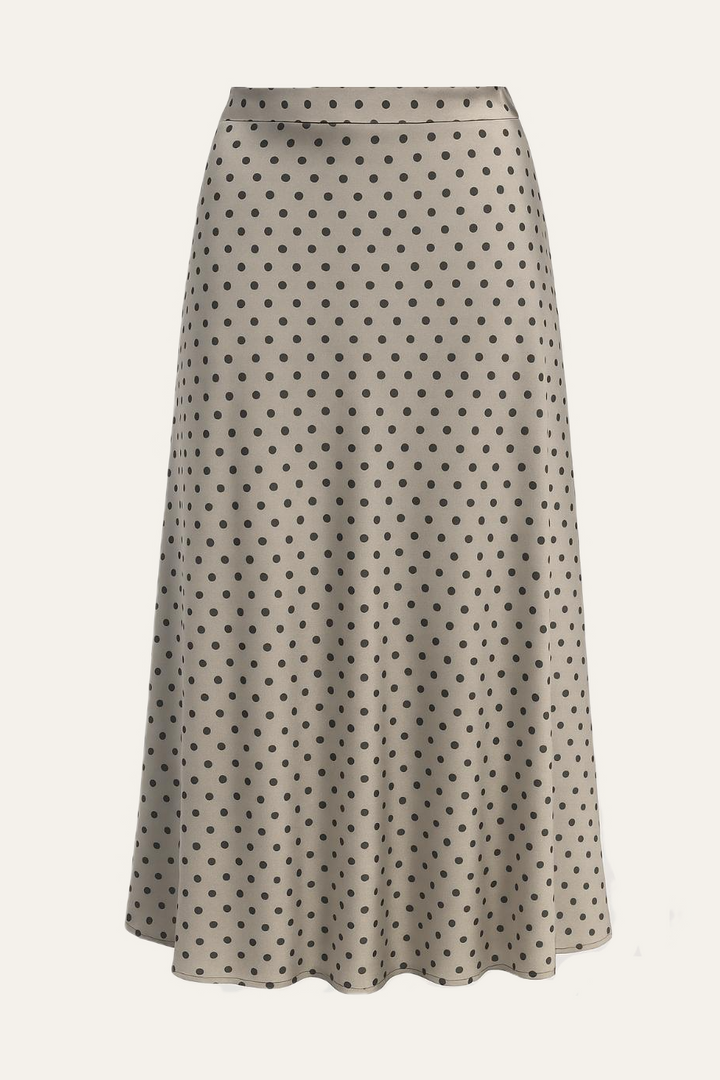 Satin Rock mit Punktemuster "Punktii"