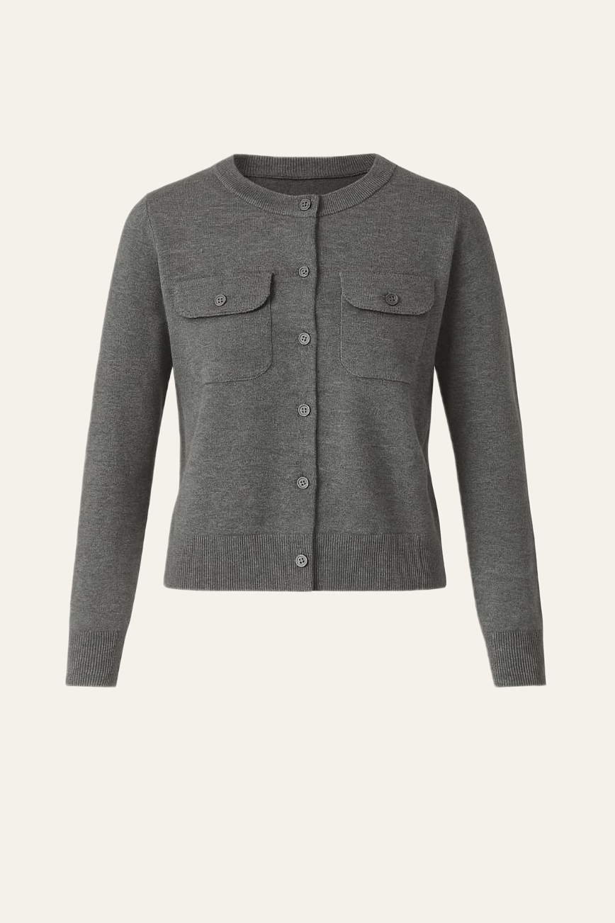 Brusttaschen Cardigan "Bellaa"