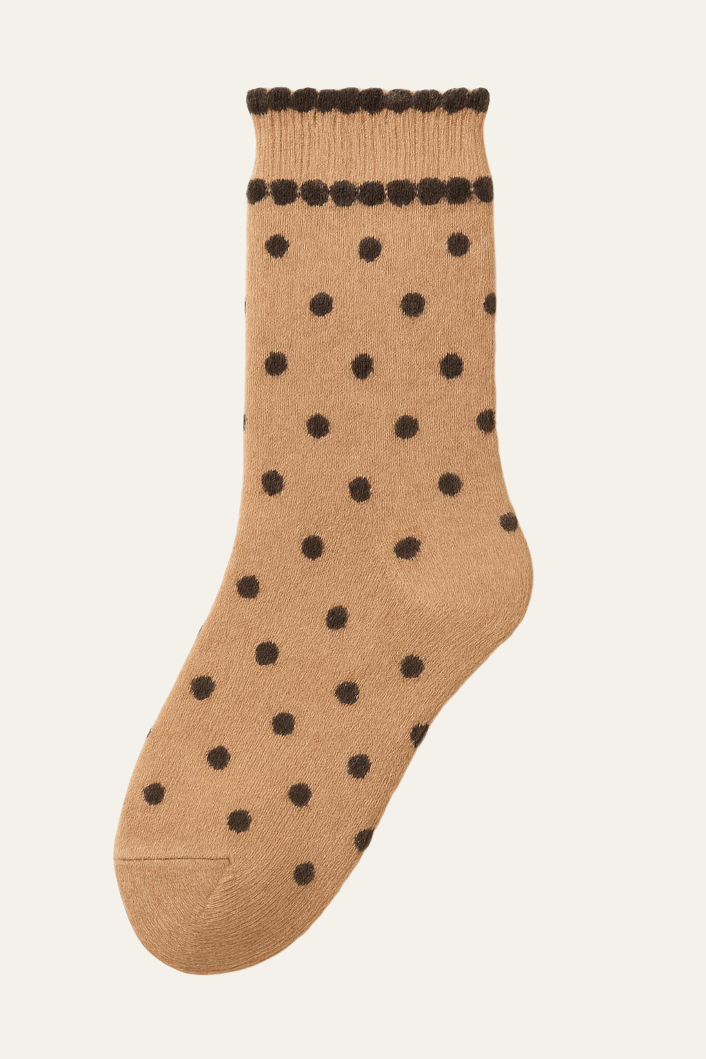 Wollsocken - Gepunktet "Wollyy"