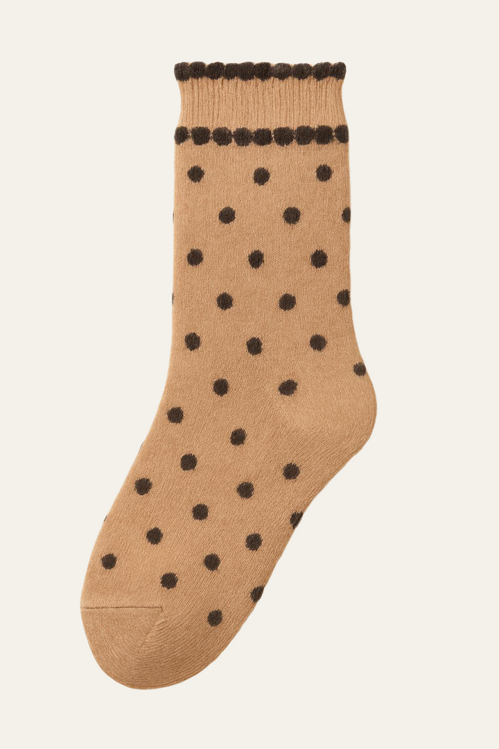 Wollsocken - Gepunktet "Wollyy"