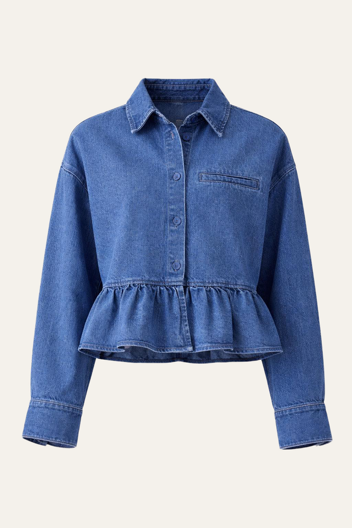 Edited "Bibi Denim Blouse"