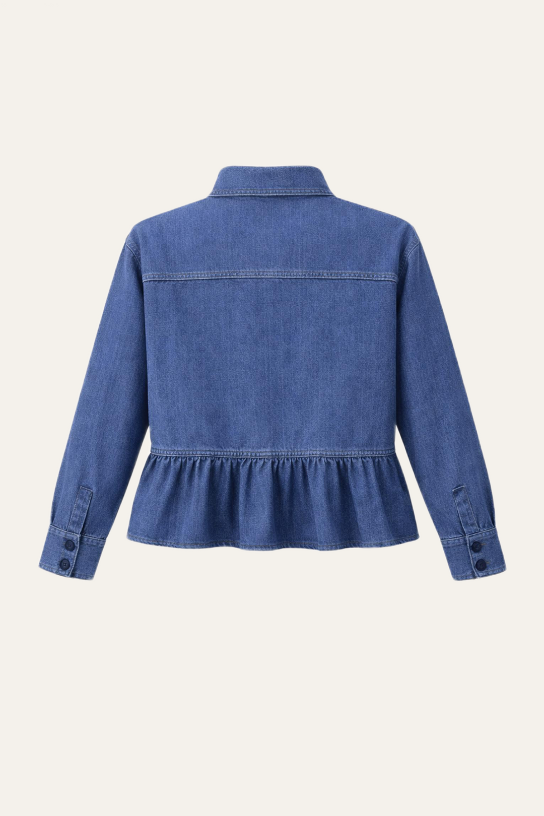 Edited "Bibi Denim Blouse"