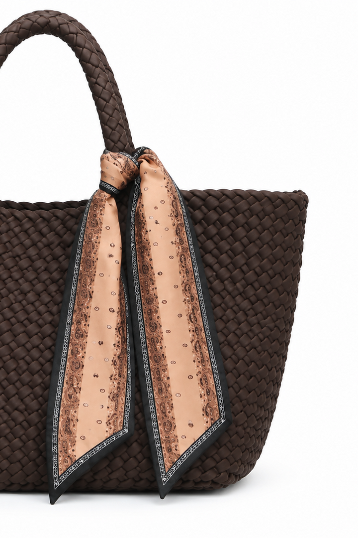 Schleifenband mit Paisley-Muster