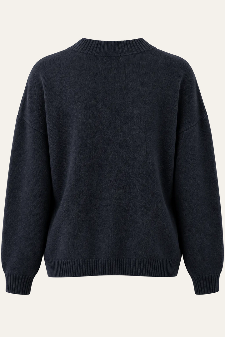 V-Ausschnitt Pullover "Rubyy"