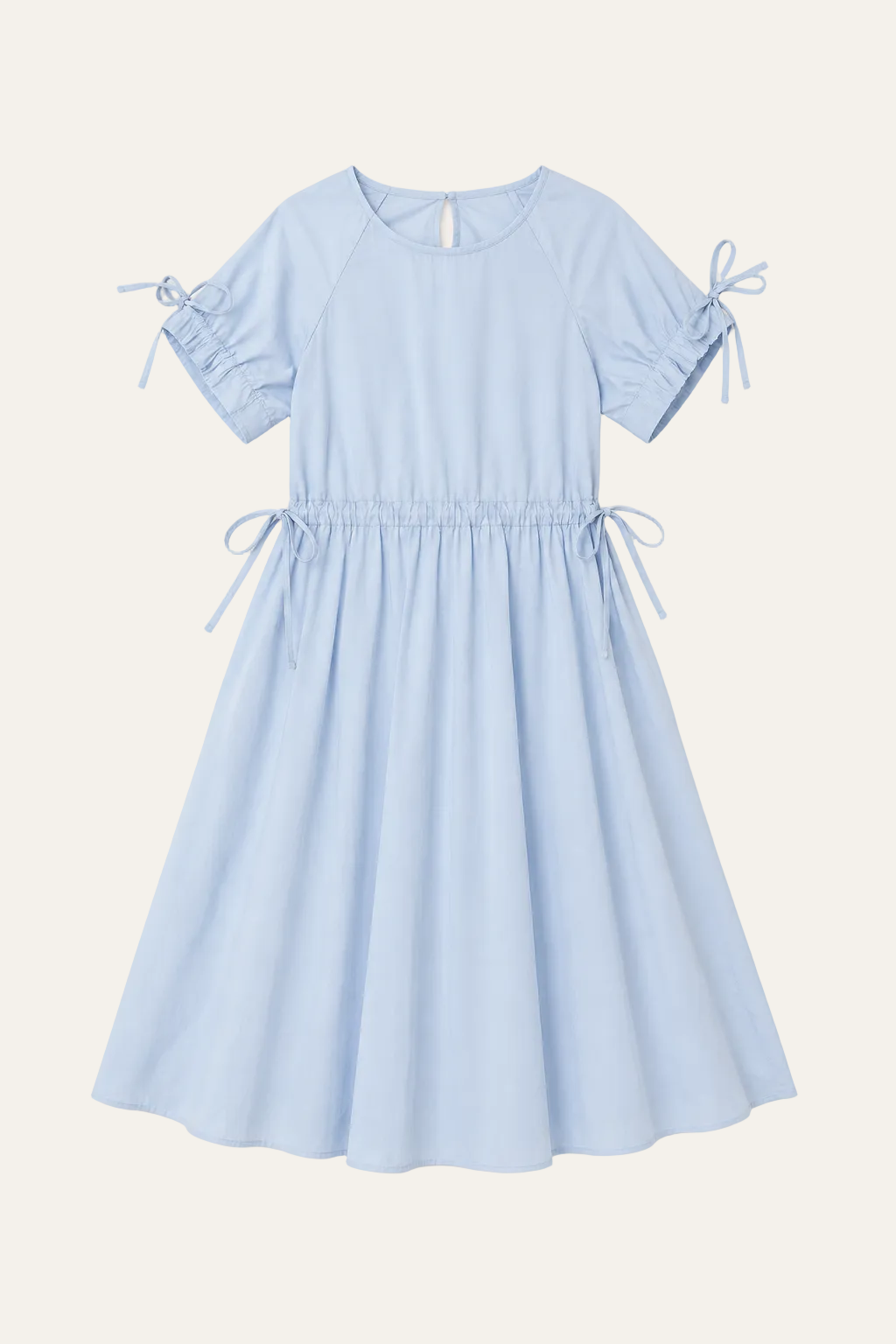 Maxikleid mit Bindedetails "Miindy"