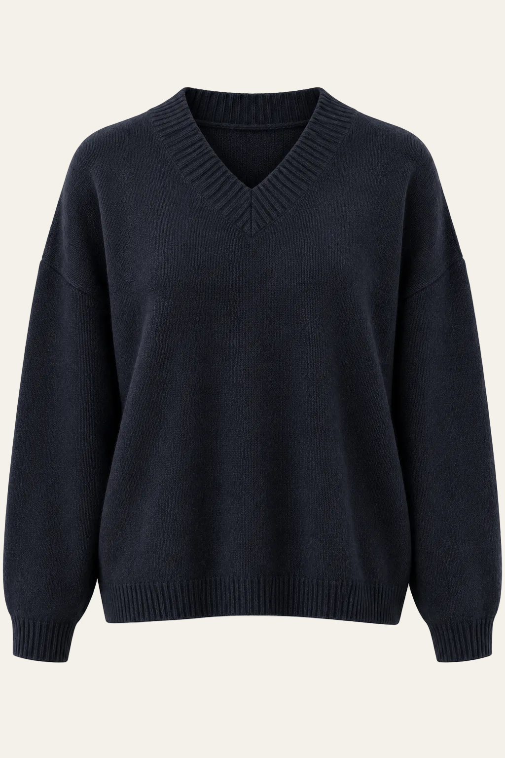 V-Ausschnitt Pullover "Rubyy"