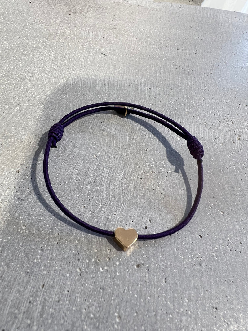 Lua - Mini heart -  Gold
