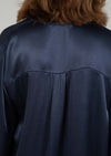 Coster Copenhagen Bluse "Blouse in Viscose" - dark blue