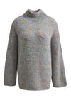 Milano Italy Turtleneck Pullover - Grey
