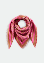 Codello Tuch "Street Lights" - Camel/Pink