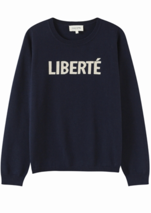 Grace & Mila Pullover "Lana" - Marine
