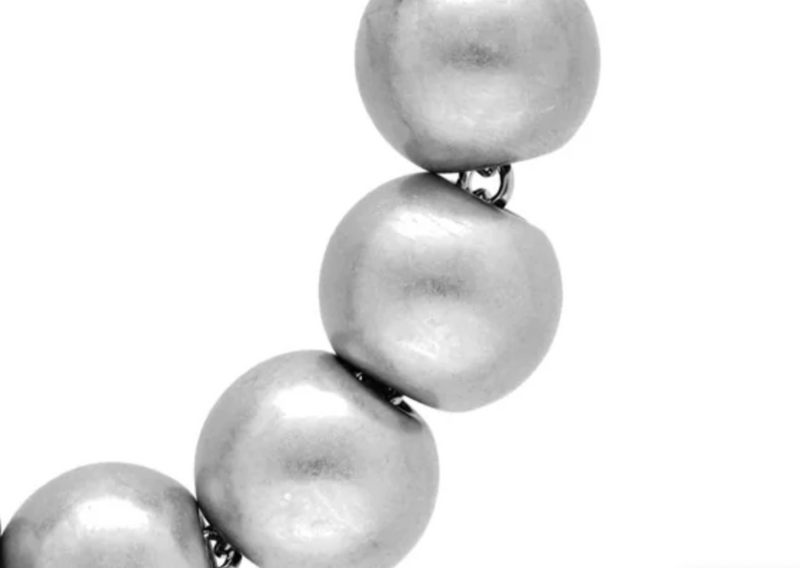 Vanessa Baroni - Beads Barcelet Silver vintage