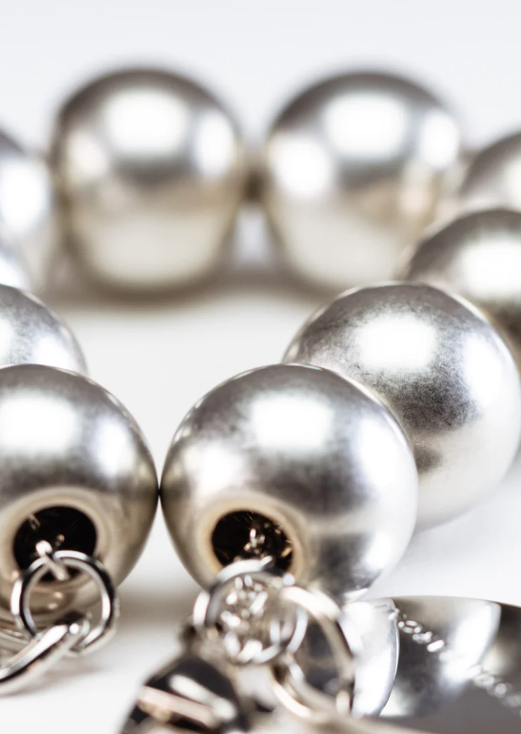 Vanessa Baroni - Beads Barcelet Silver vintage