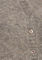 Freequent Strickcardigan "Louisa" - Taupe Melange