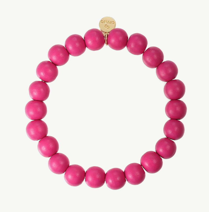 Holzarmband Small  - Pink