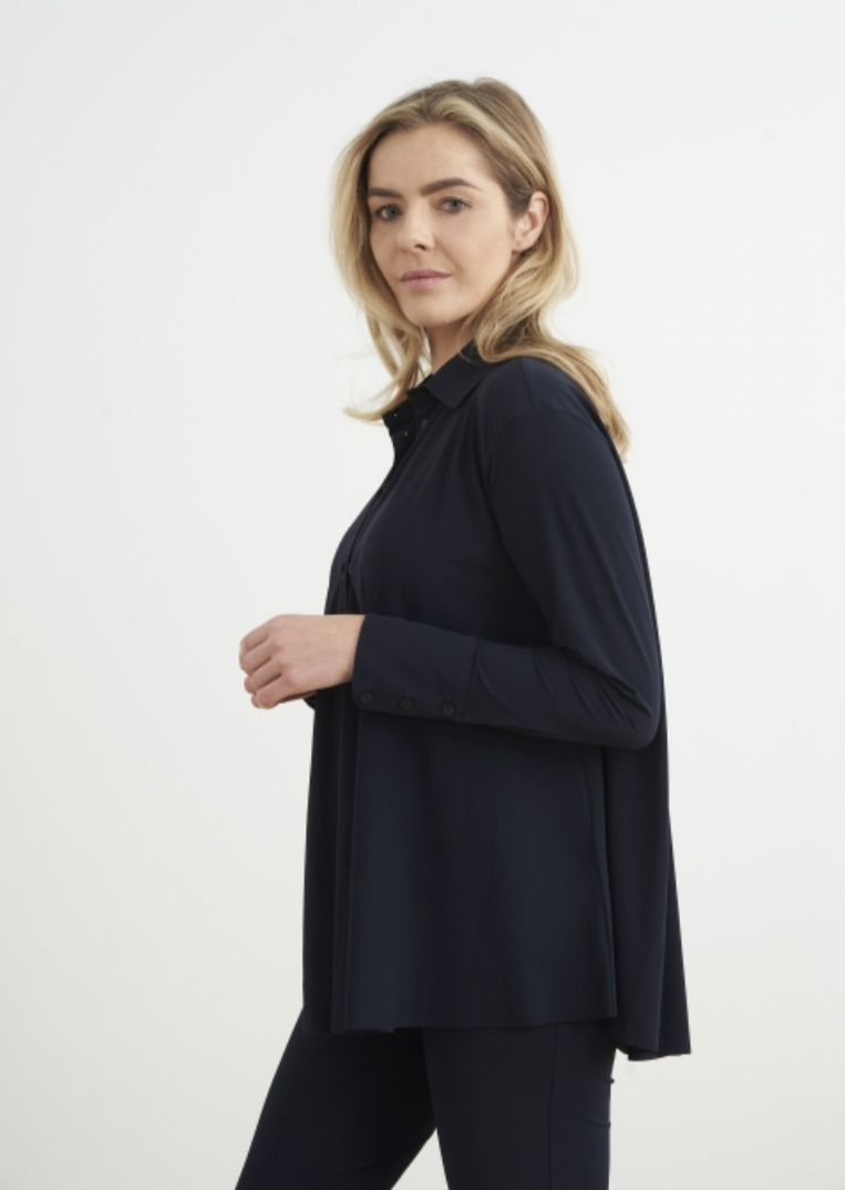 Japan TKY Bluse - Milly - Black blue