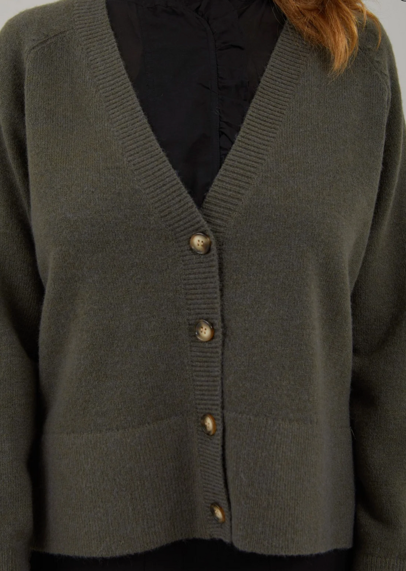 Coster Copenhagen - Strickjacke - Fall leaves