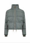 Coster Copenhagen Short Puffer Jacket - Ash Green