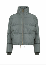 Coster Copenhagen Short Puffer Jacket - Ash Green