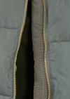 Coster Copenhagen Short Puffer Jacket - Ash Green