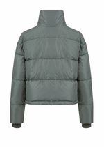 Coster Copenhagen Short Puffer Jacket - Ash Green