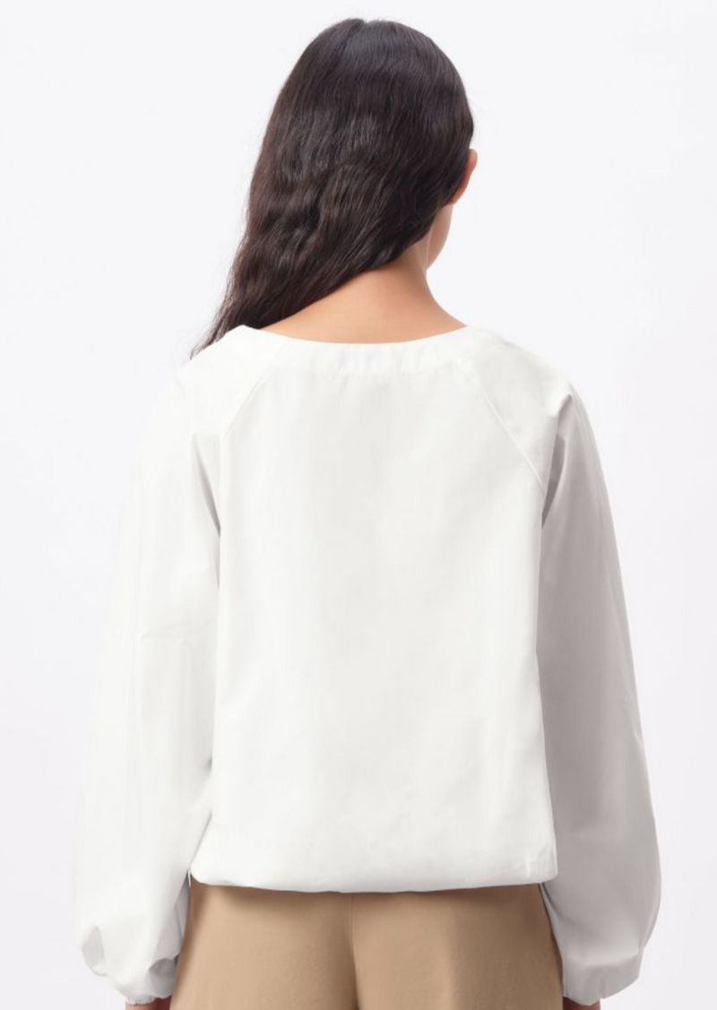 Drykornbluse "Lefaela" - white