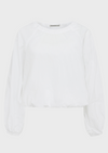 Drykornbluse "Lefaela" - white