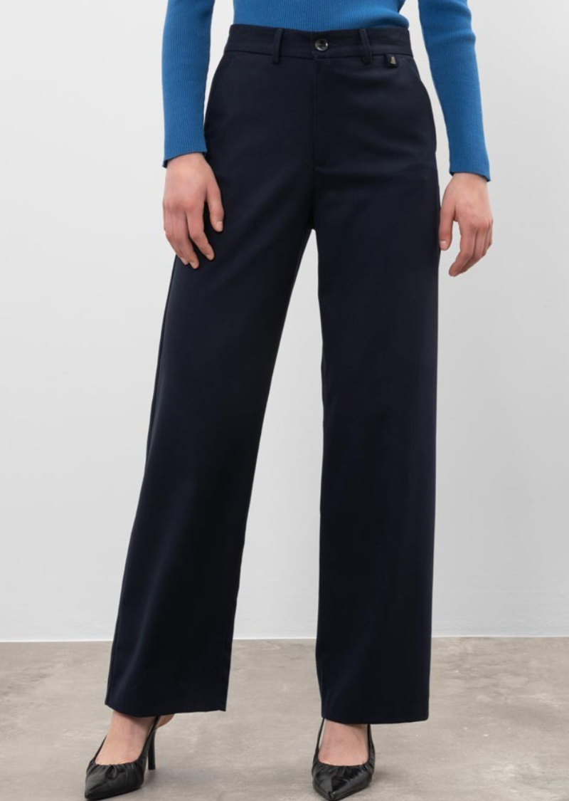 Herrlicher Stoffhose "Moonlight" - Marine