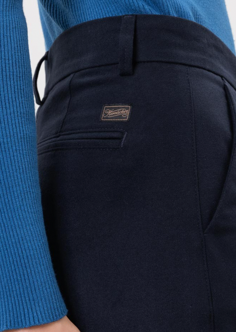 Herrlicher Stoffhose "Moonlight" - Marine