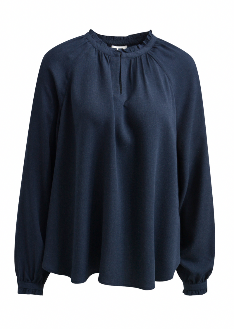 Milano Italy Bluse - Dunkelblau