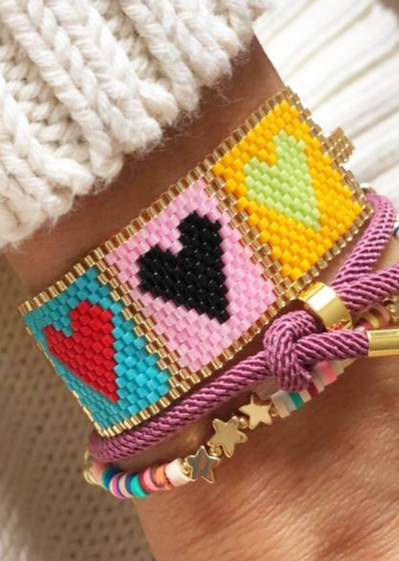 Lua -3hearts Armband