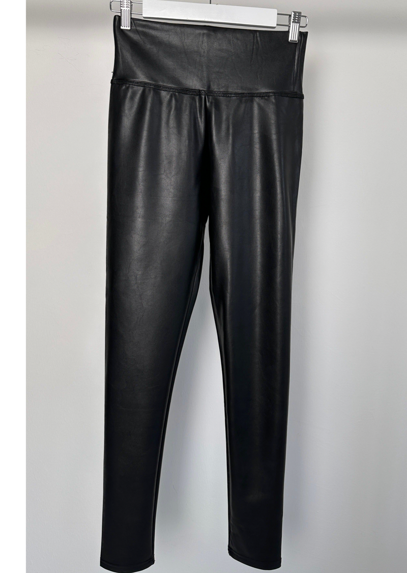 Veggie Lederleggins "Zoe" - Noir