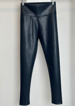 Veggie Lederleggins "Zoe" - Navy