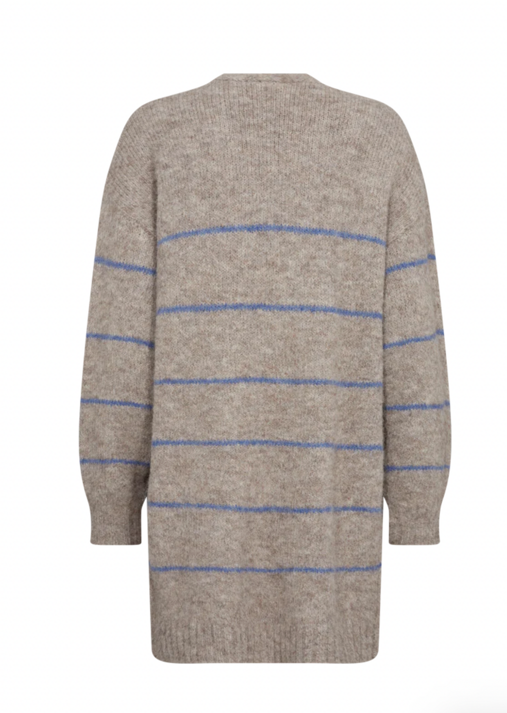 Freequent - Cardigan "Louisa" - blau/beige