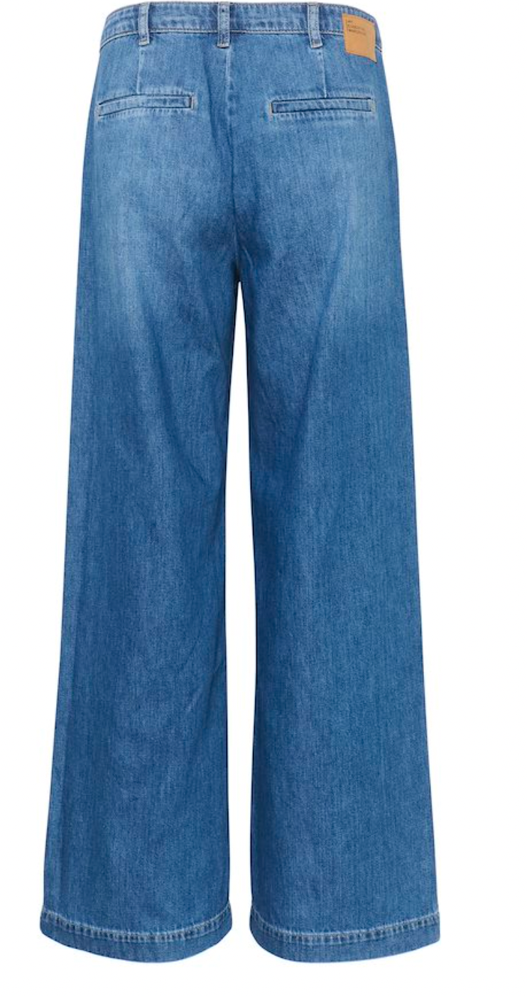 My Essential Wardrobe Jeans "Malo" - Medium Blue Vintage Wash