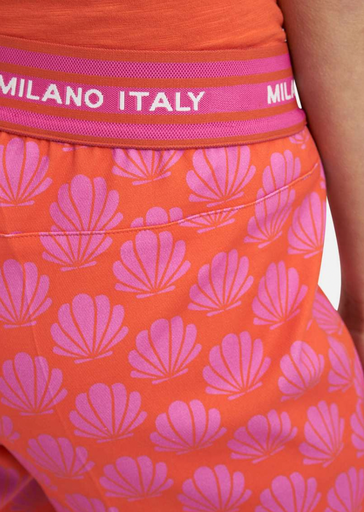 Milano Italy Hose - Orange Print