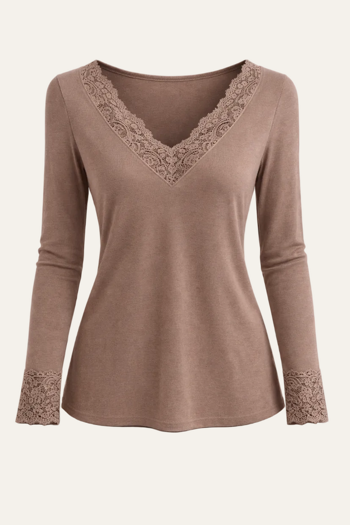 Spitzenlongsleeve "Spenunaa"