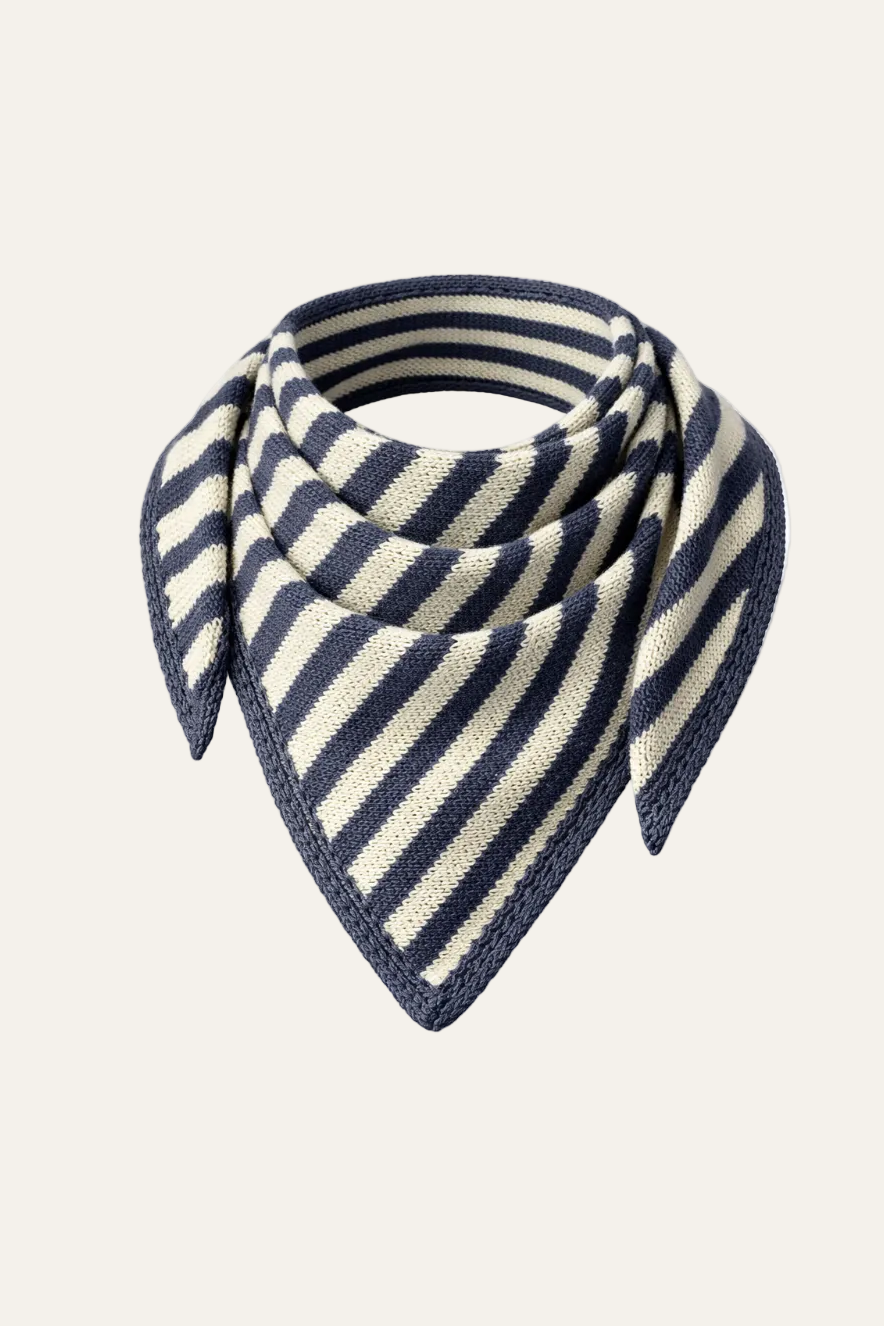 Gestreiftes Dreieckstuch "Damaraa"