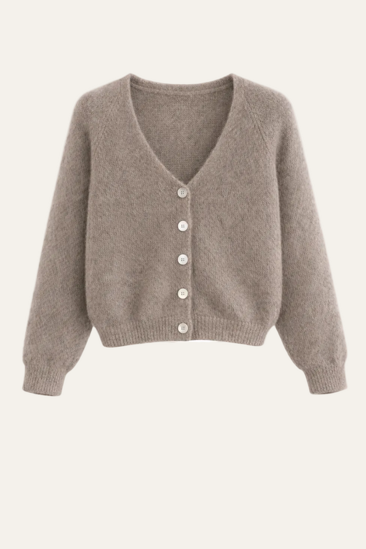 Strickjacke V-Ausschnitt "Stellaa"