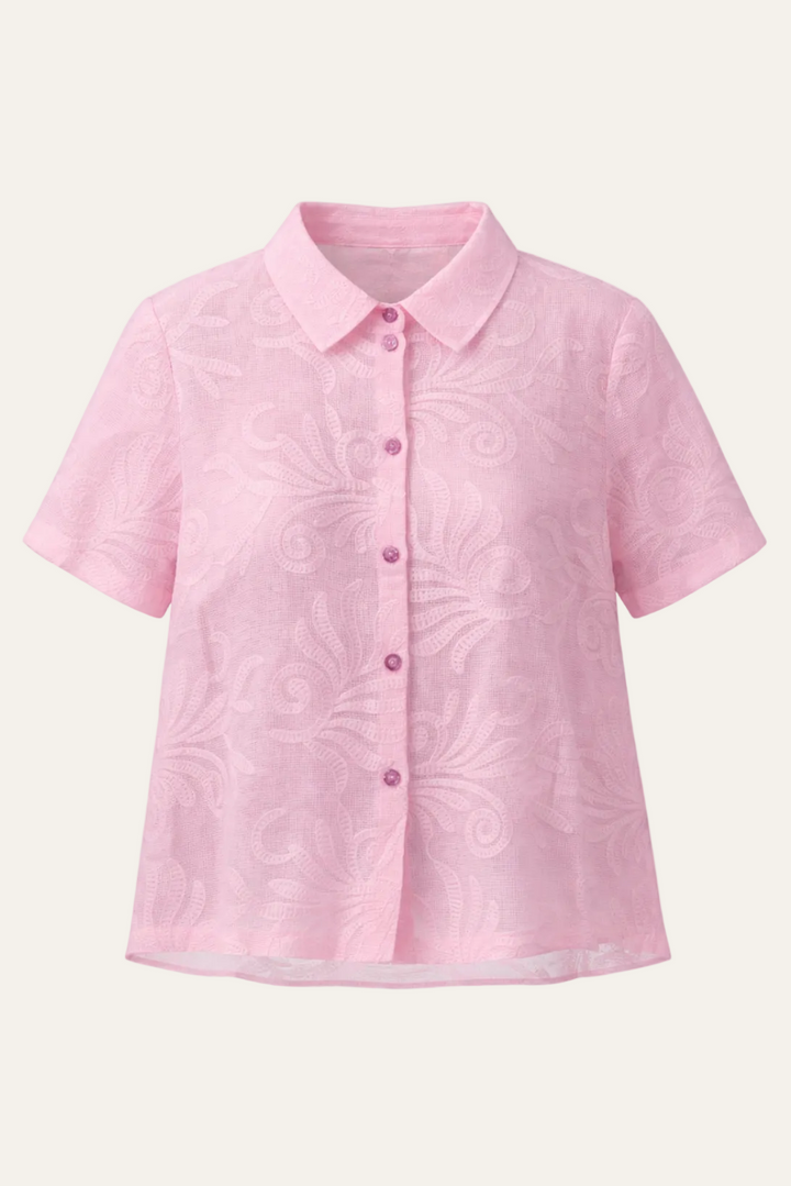 Milano Italy - Bluse mit Strukturmuster