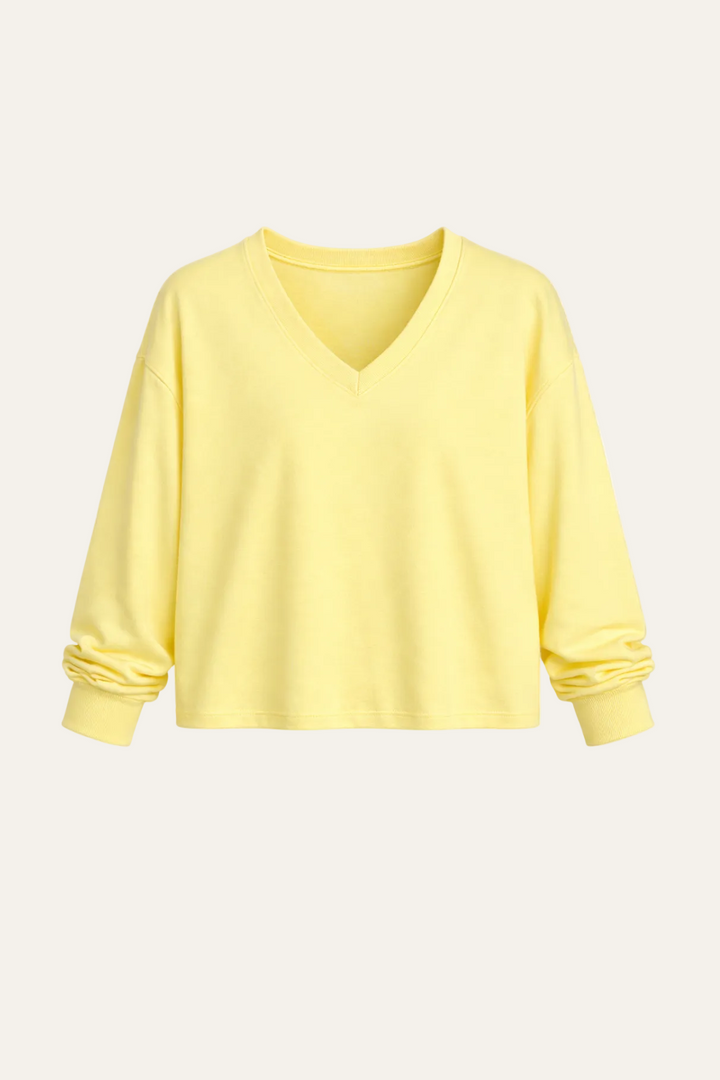 V-Ausschnitt Sweater "Velunaa"