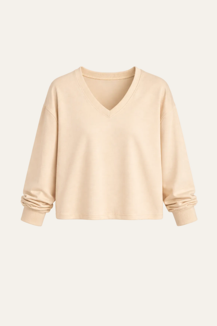 V-Ausschnitt Sweater "Velunaa"