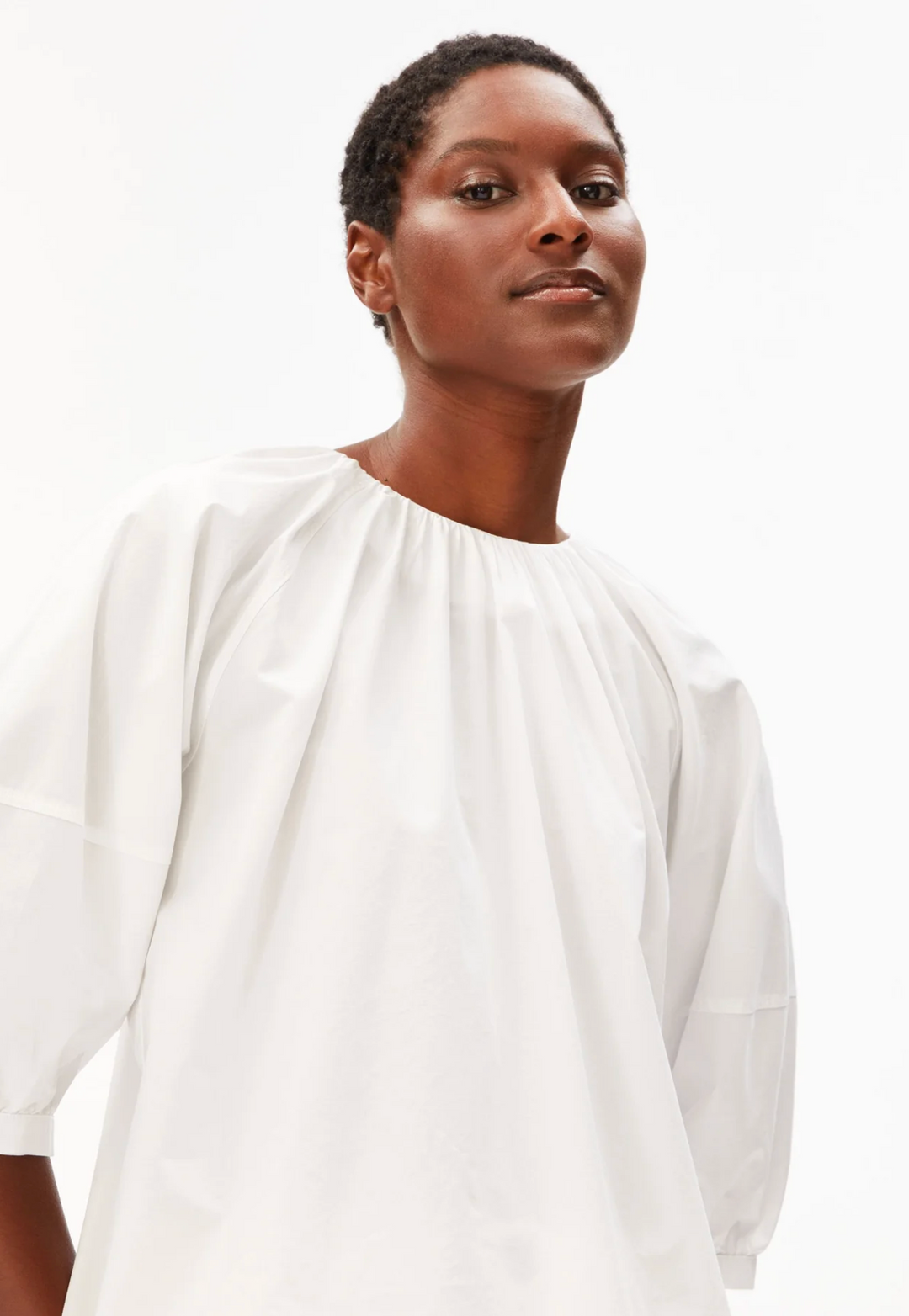Armedangels - Bluse "Poplin Balloon"