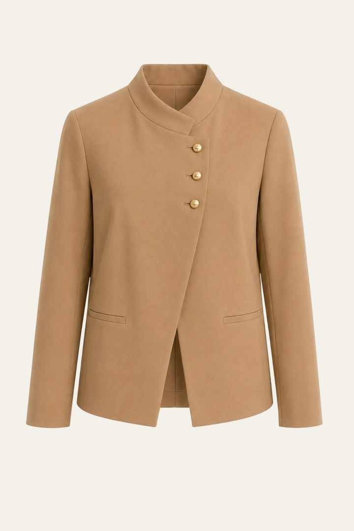 Blazer mit Goldknöpfen