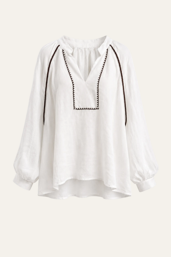 Boho Leinenbluse "Berlindaa"