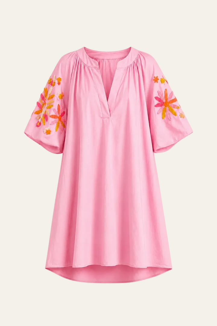 Puffärmelkleid "Plower"