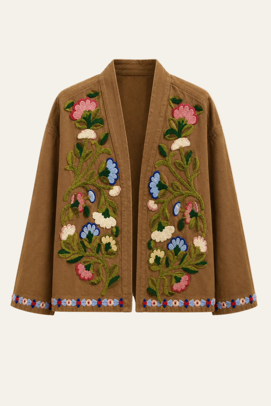 Bindejacke mit Strickdetails "Bendoraa"