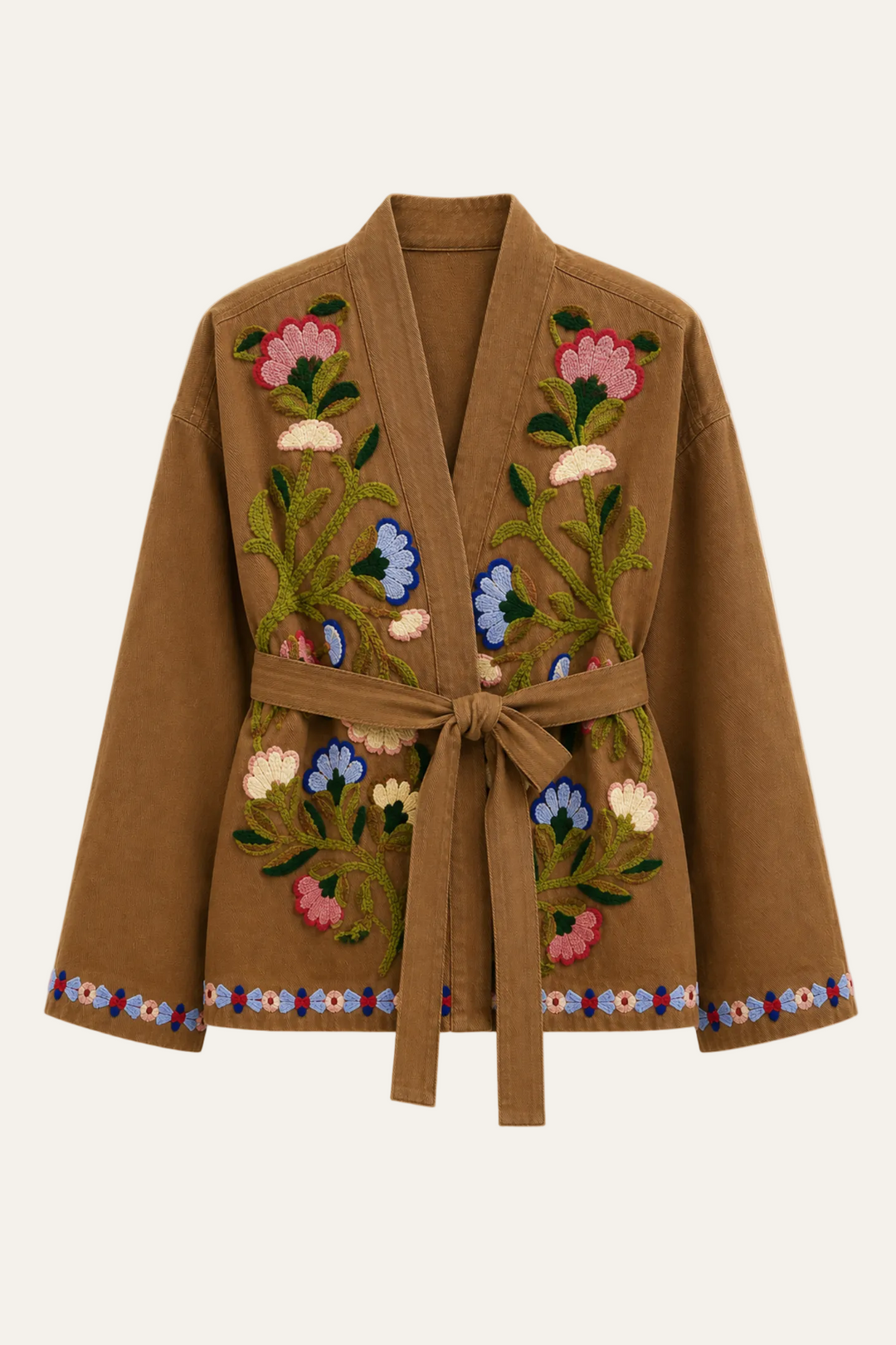 Bindejacke mit Strickdetails "Bendoraa"