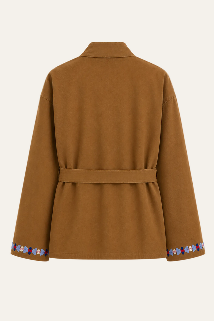 Bindejacke mit Strickdetails "Bendoraa"