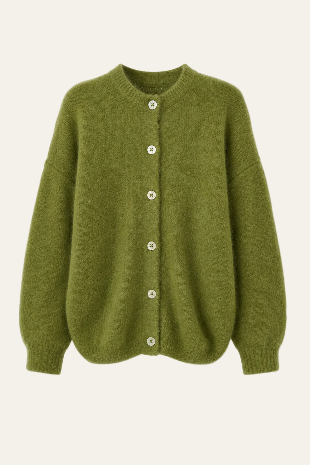 Strickjacke mit Rundhals "Stellyy"